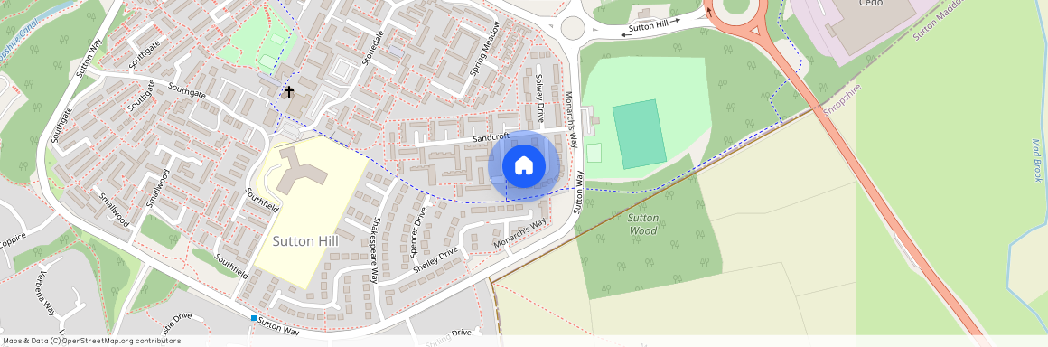 Selkirk Drive, Sutton Hill, Telford