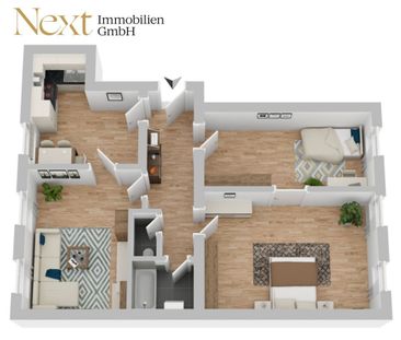 Charmante 3,5-Zimmer-Altbauwohnung mit guter Infrastruktur in Linz ... - Photo 1