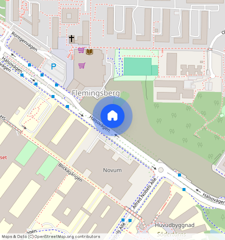 Flemingsberg, Huddinge, Stockholm, Hälsovägen 16B