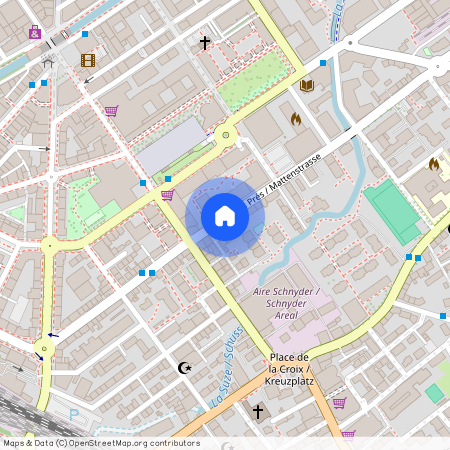 2503, Biel (BE), Rue Des Prés / Mattenstrasse, 60