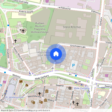 ul. Bóżnicza, Centrum, Stare Miasto, Poznań, wielkopolskie