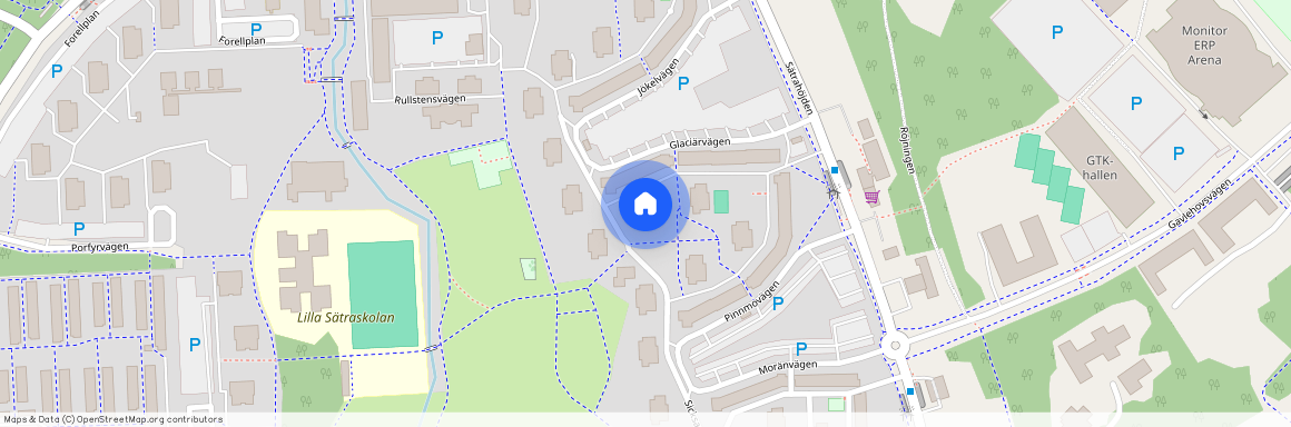 Glaciärvägen 23, Sätra