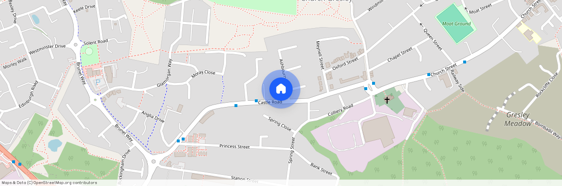 Castle Road, Castle Gresley, Swadlincote, DE11