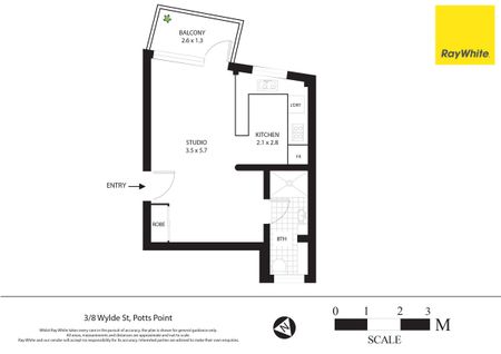 3/8 Wylde Street, Potts Point NSW 2011 - Studio For Rent | Domain - Photo 2