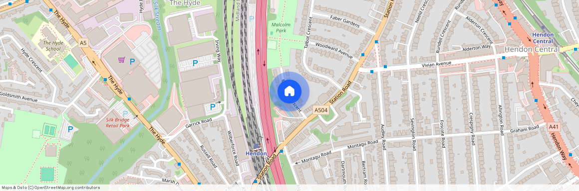 Malcolm Crescent, Hendon, London