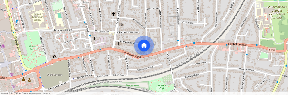 11 Gillray House, 25 Denmore Court, SM1 4TQ