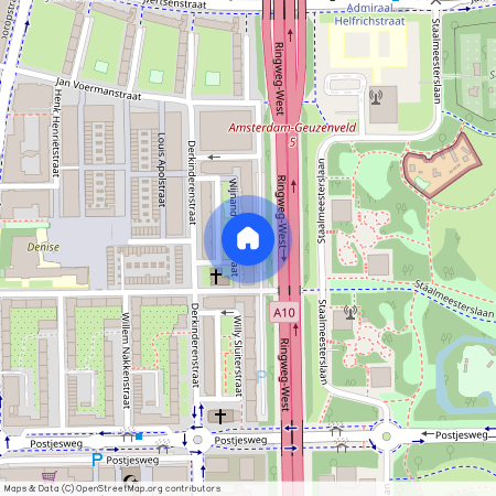 Wijnand Nuijenstraat 124, Overtoomse Veld-Noord, 1061WB, Amsterdam