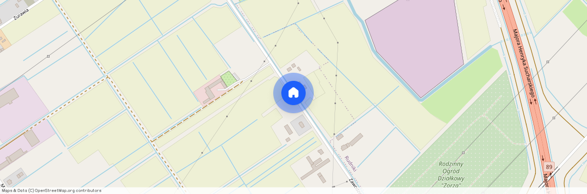 ul. Zawodzie, Olszynka, Gdańsk, pomorskie