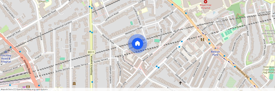 Lyndhurst Gardens, Hampstead, NW3