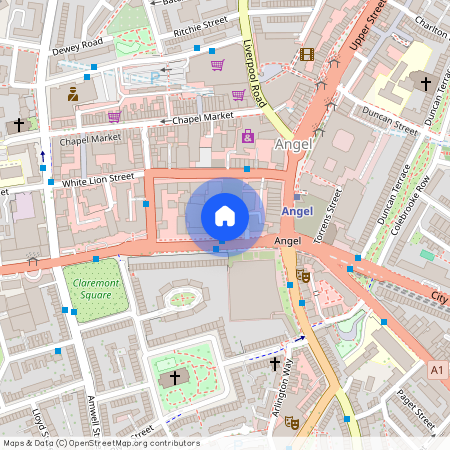 Pentonville Road, Pentonville Road, N1