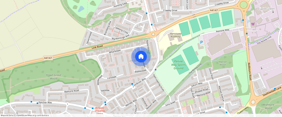 Wensleydale, Hemel Hempstead, HP2