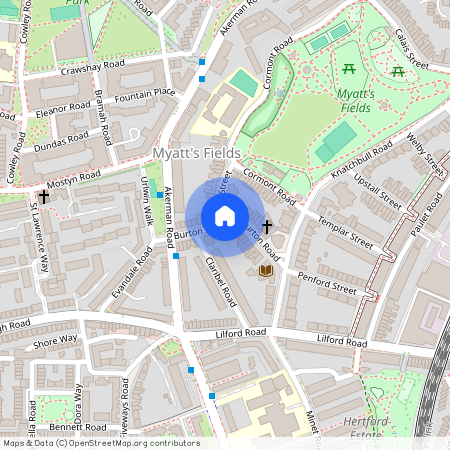 Burton Road, London, SW9