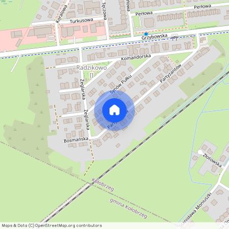 ul. Partyzantów, Kołobrzeg, kołobrzeski, zachodniopomorskie