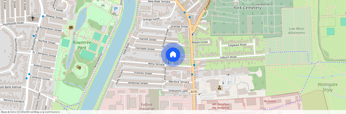 Alma Grove, Fulford Road, York, YO10