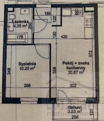 Komfortowe 2 pokoje z balkonem i garażem. - Фото 1
