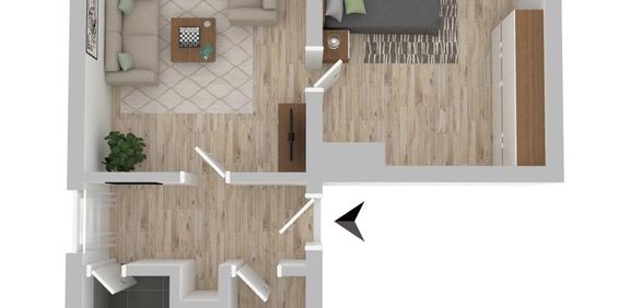 Nachmieter gesucht - 2-Raum-Wohnung in Pegau - Photo 3