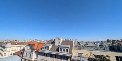 (reserviert) Lichtdurchflutete 3-Schlafzimmer-Maisonette mit Dachterrasse, Klimaanlage & Garagenplatz - absolute Hofruhelage - Foto 3