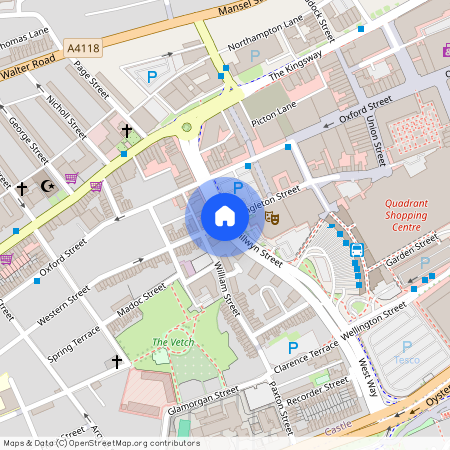 Singleton Hotel, Dilwyn Street, Swansea, SA1