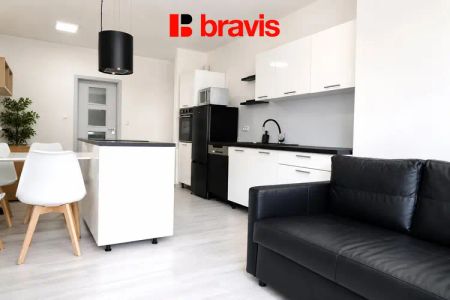Pronájem bytu 2+kk, Modřice, ul. Bobravská, zahrada, parkovací stání, zařízený - Photo 4