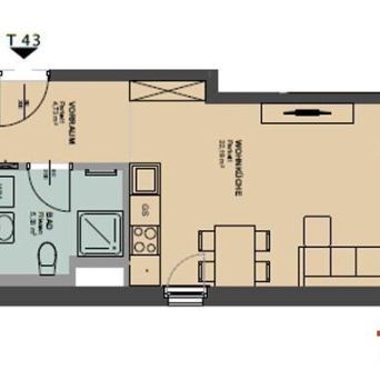 Neuwertige 2-Zimmer-Wohnung mit Balkon, Fußbodenheizung & Einbauküche in 1200 Wien! - Foto 2