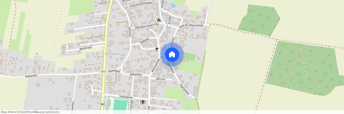 ul. Wąska, Orzech, Świerklaniec, tarnogórski, śląskie