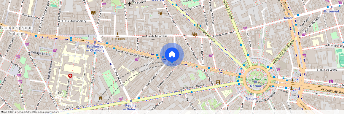 283 Rue du Faubourg Saint-Antoine, 75011 Paris