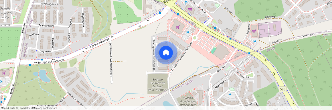 Mieczysława Pimpickiego, Olsztyn M., Olsztyn, Jaroty