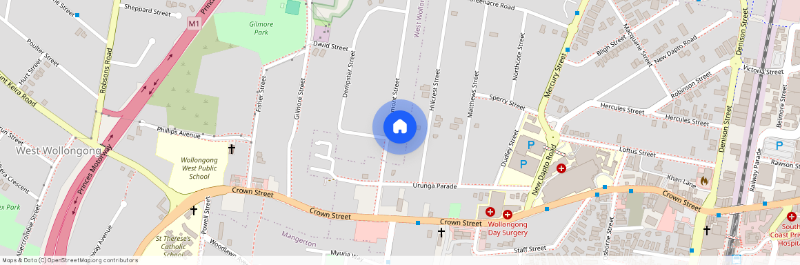 1/45 Rosemont Street, NSW 2500, Wollongong