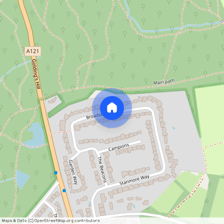 Broadstrood, Loughton, Essex, IG10