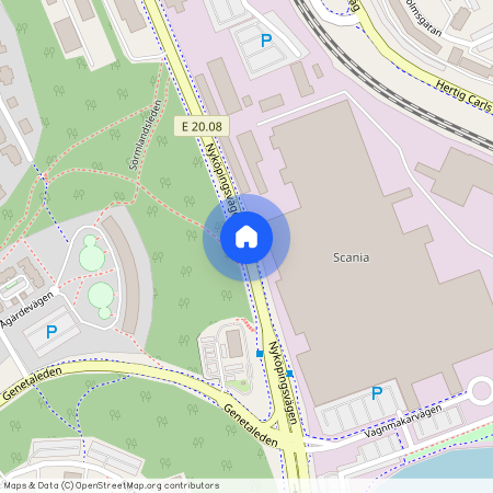 Nyköpingsvägen, Södertälje