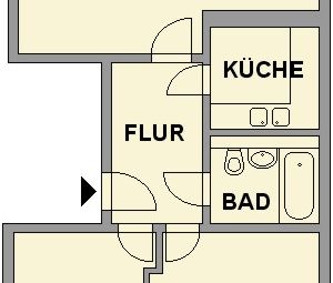 3-Raum-Wohnung mit Balkon zum Entspannen - Foto 5