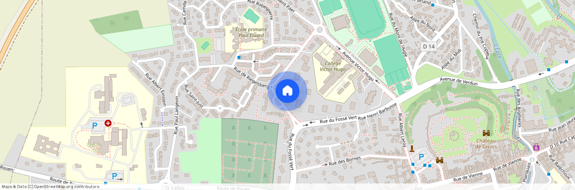 17 rue revolution 1789-bat alouettes, 27140, Gisors