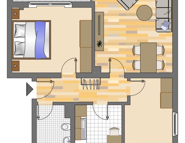 Demnächst frei! 3-Zimmer-Wohnung in Gelsenkirchen Hassel - Foto 1