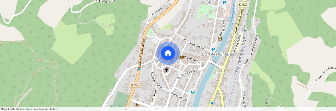 CORREZE (19), - NOUVELLE-AQUITAINE, BORT LES ORGUES (19110)