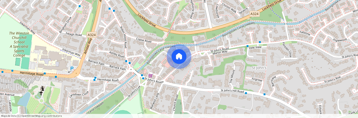 St Johns Road, Woking, Surrey, GU21