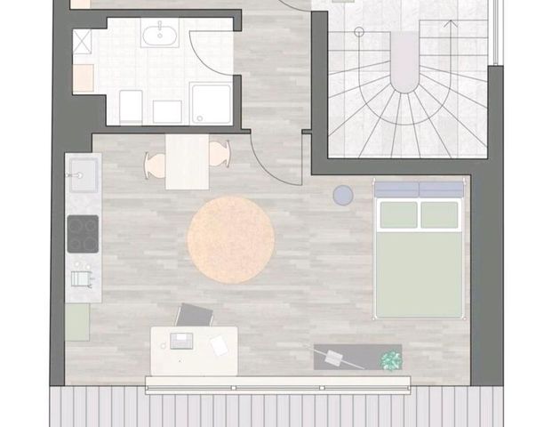 1-Zimmer-Apartment in Beuel mit Einbauküche ca. 30qm ! ! ! - Photo 1