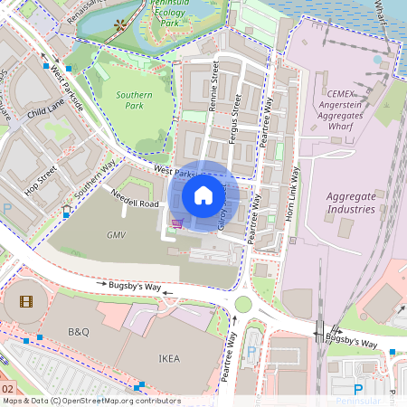 Hubbard Street, Canary Wharf, SE10
