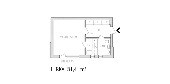Rågångsvägen 24 A, våning None - Foto 2