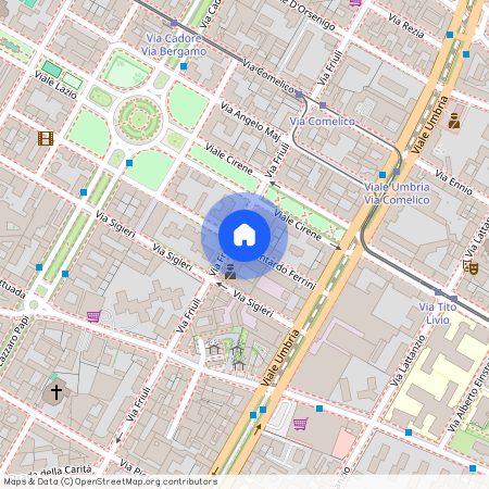 Via Contardo Ferrini, Milan, Lombardy 20100