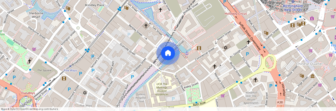 Waterfront Walk, Birmingham, West Midlands, B1