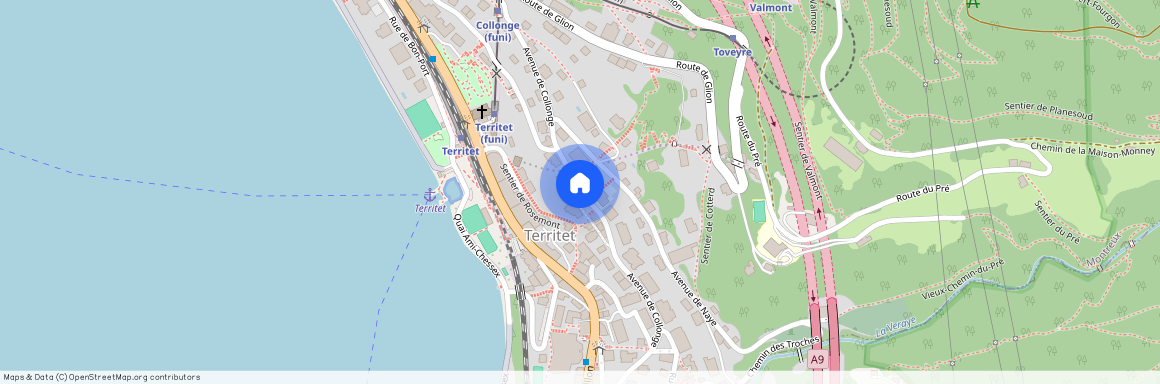 1820, Territet, Avenue De Collonge