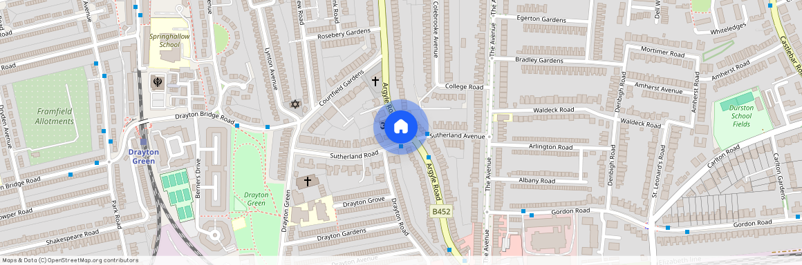 69 Argyle Road, London W13