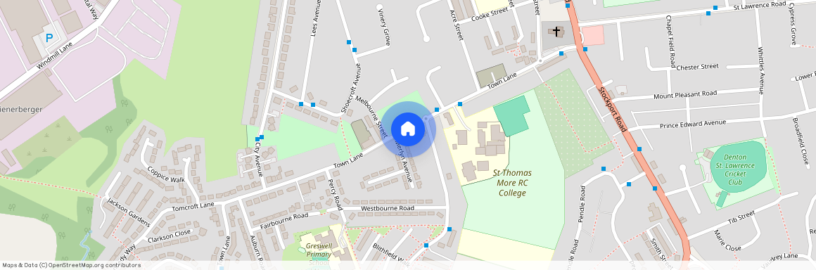 Town Lane, Denton M34