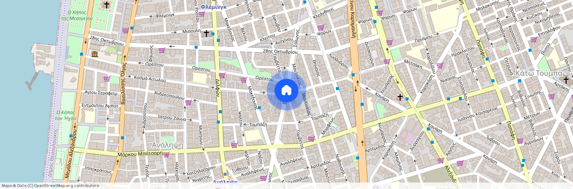 Ανάληψη - Μπότσαρη (Ανάληψη - Μπότσαρη - Νέα Παραλία)