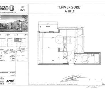 Location Appartement 2 pièces 50m² - Photo 2