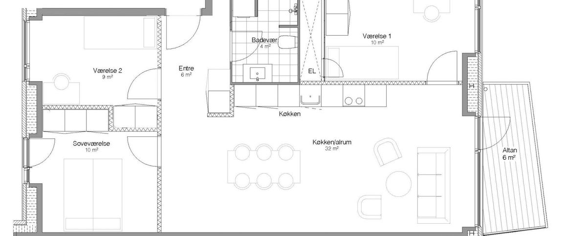 Lejlighed 103 - Hannemanns Alle 44D, 5 th - Photo 1