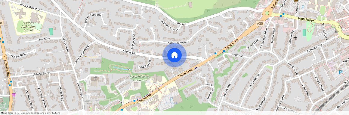 Chilbolton, Middle Hill, Egham, Surrey, TW20