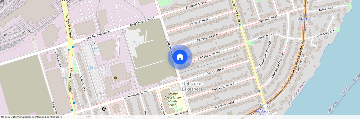 144 Lake Crescent #Main, Toronto, Mimico