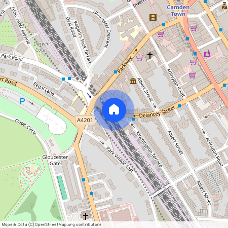 Delancey Street, Camden, London, NW1