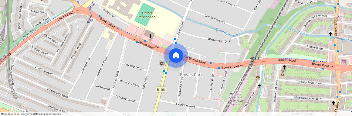 Bowes Road, London N13 4Se, N13